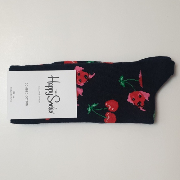 Happy Socks Women Socks EU 36-40, US 5.5 - 9.5 Brand New Combed Cotton #56 - Picture 2 of 4